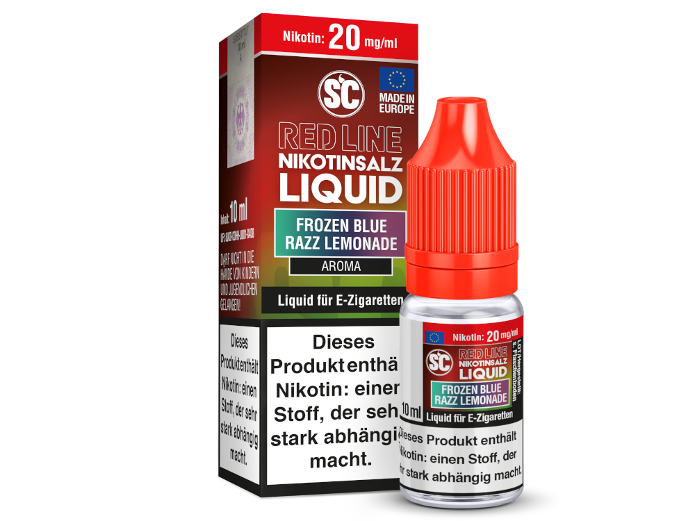 SC - Red Line - Frozen Blue Razz Lemonade - Nikotinsalz