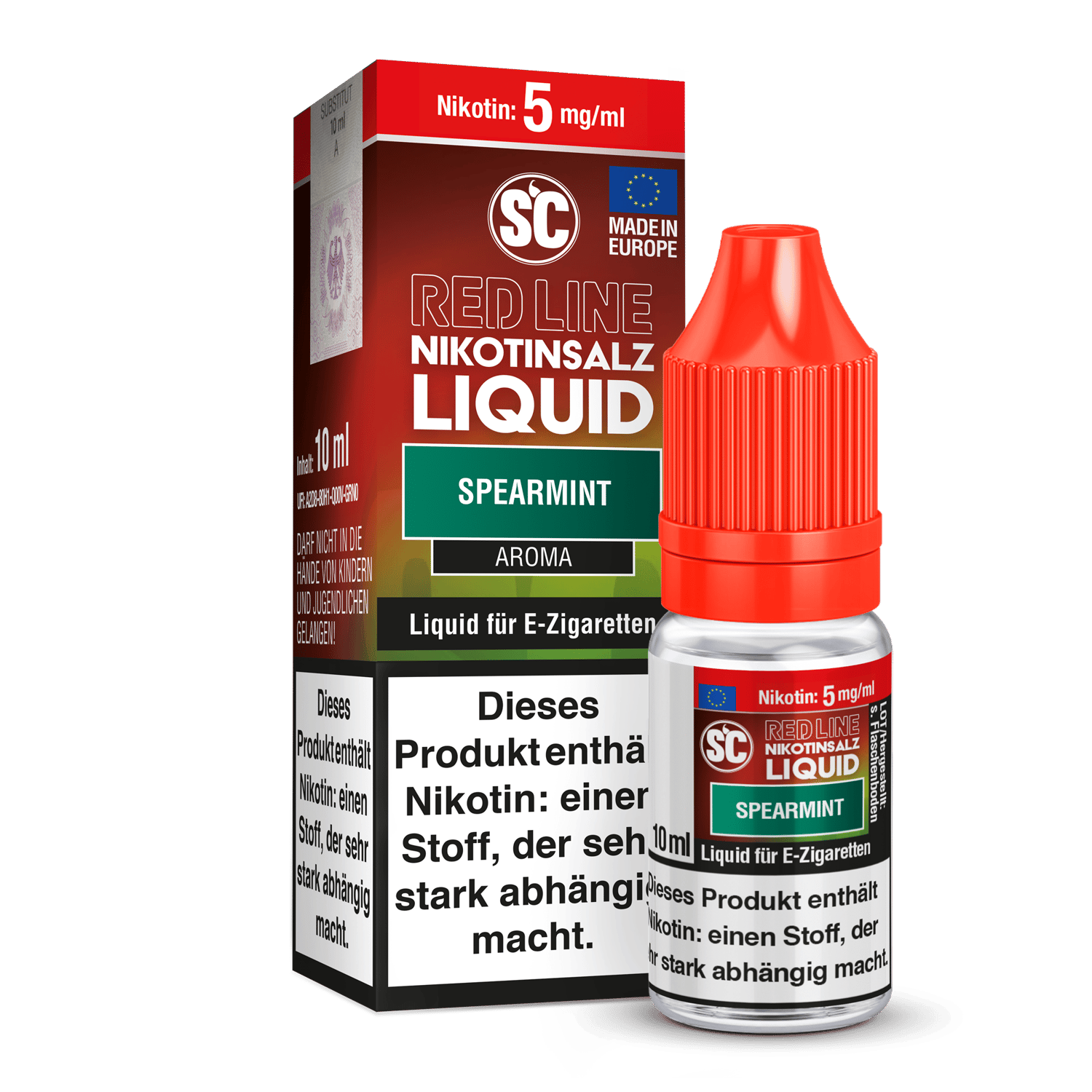 SC - Red Line - Spearmint - Nikotinsalz Liquid