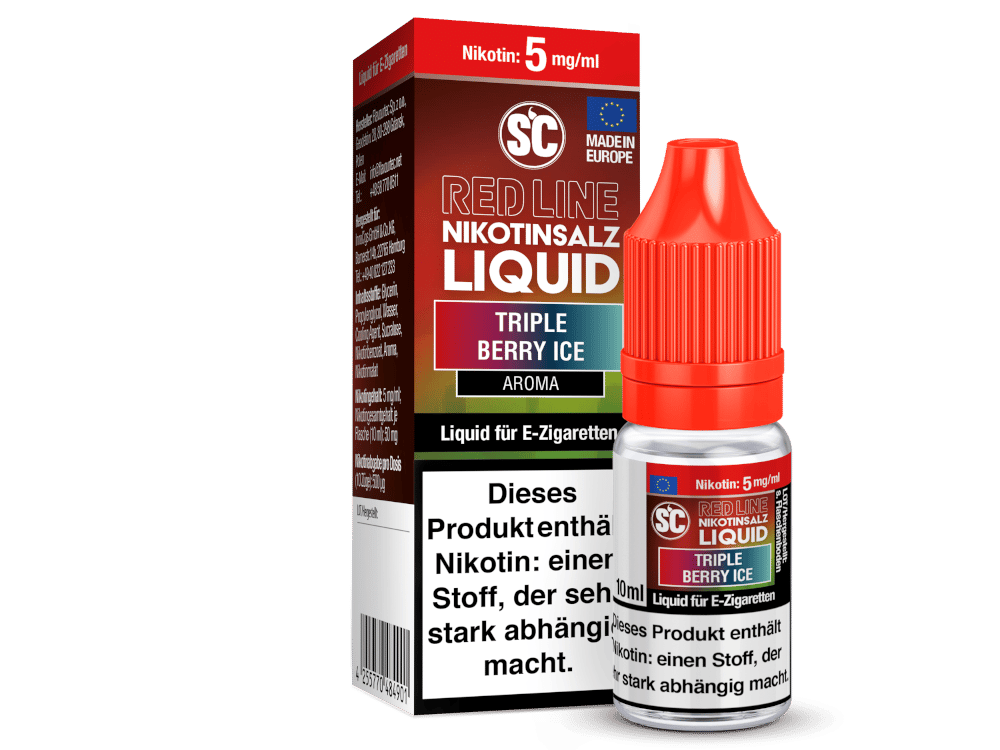 SC - Red Line - Triple Berry Ice - Nikotinsalz Liquid