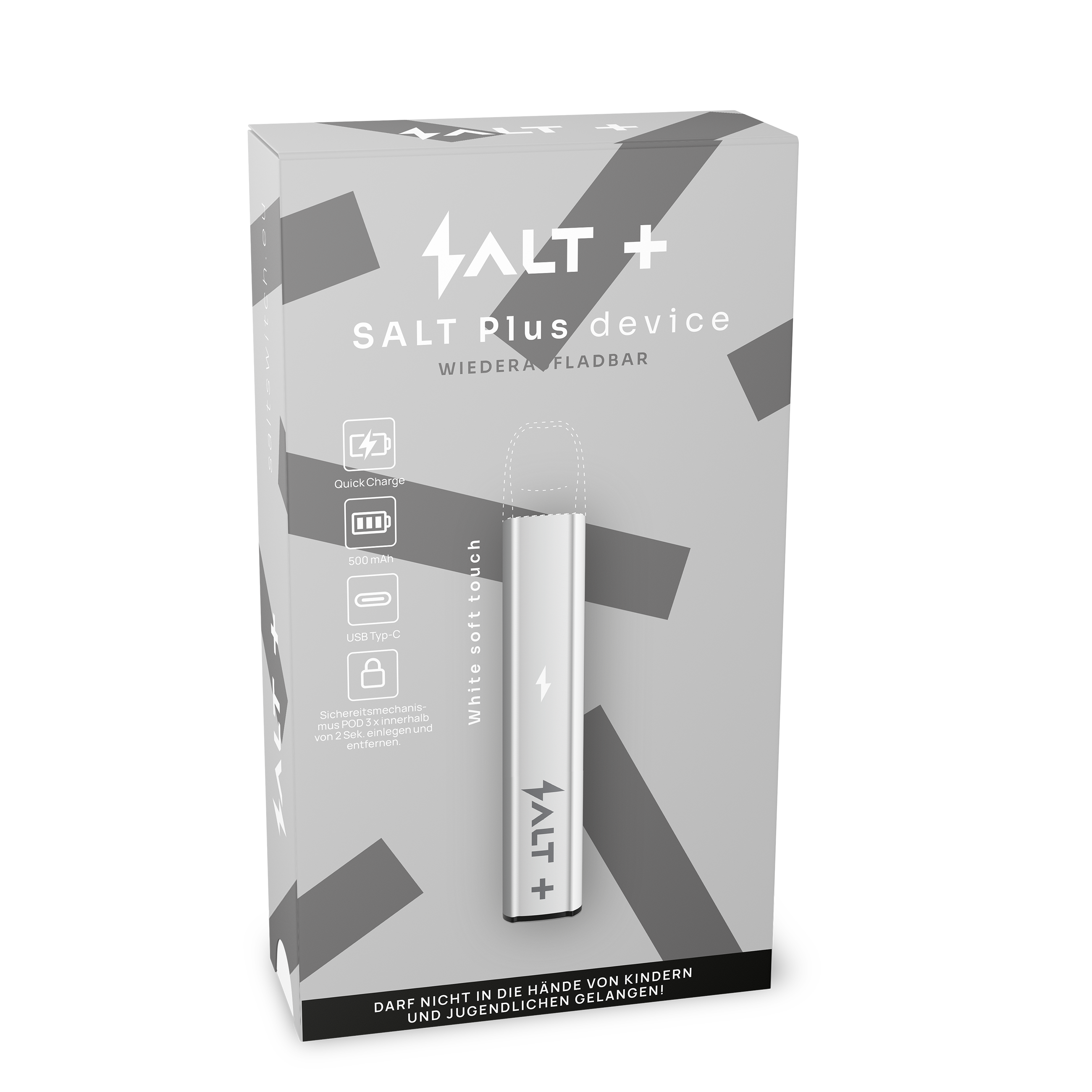 Salt+ Basisgerät - White Soft Touch