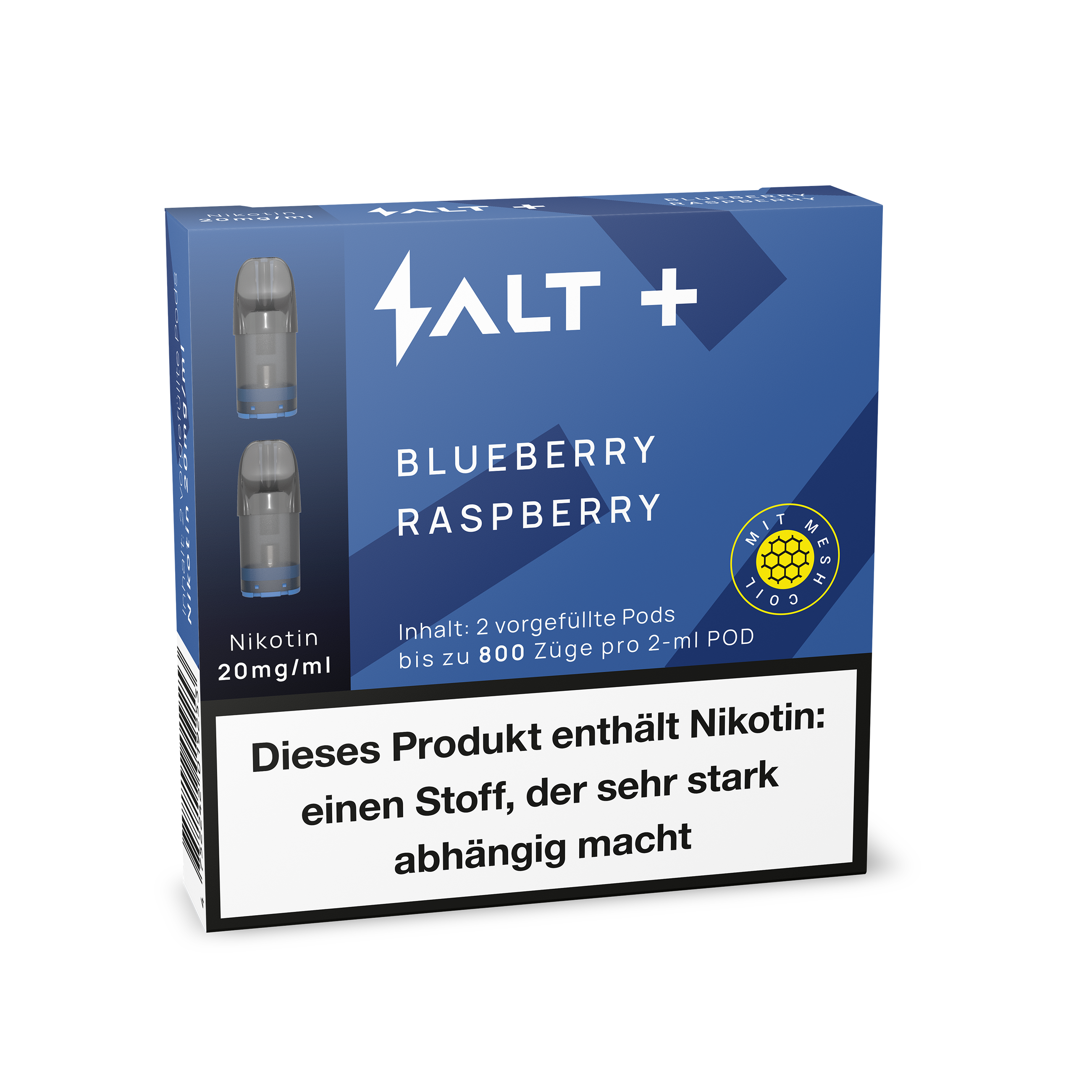 Salt+ Pod - Blueberry Raspberry - 2er Pack