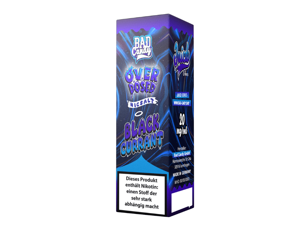 Bad Candy Liquids - Juicd - Nikotinsalz Liquid  - Blackcurrant