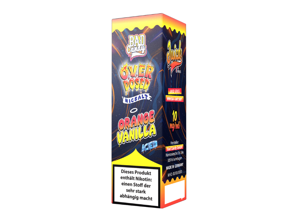 Bad Candy Liquids - Juicd - Nikotinsalz Liquid  - Orange Vanilla