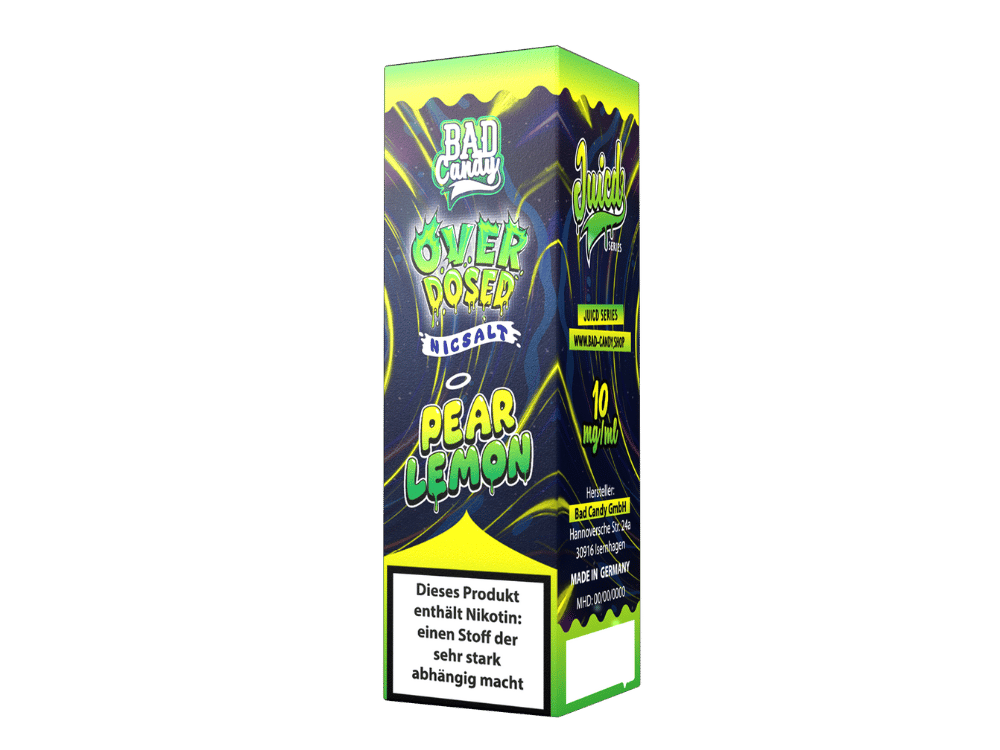 Bad Candy Liquids - Juicd - Nikotinsalz Liquid  - Pear Lemon
