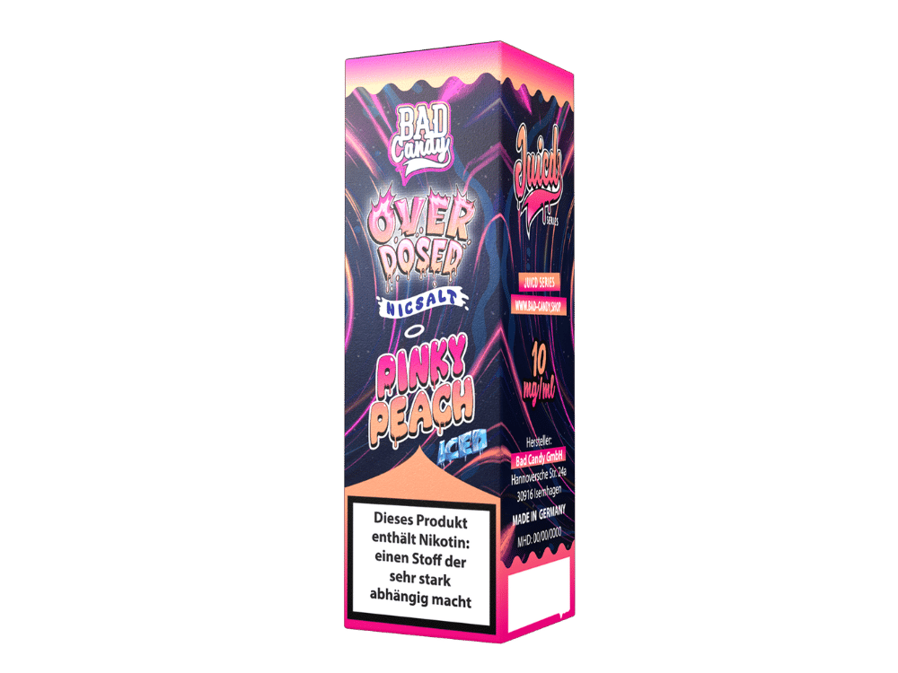 Bad Candy Liquids - Juicd - Nikotinsalz Liquid  - Pinky Peach