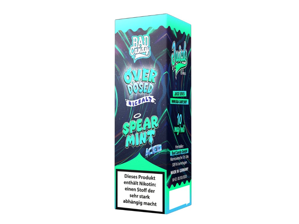 Bad Candy Liquids - Juicd - Nikotinsalz Liquid  - Spearmint