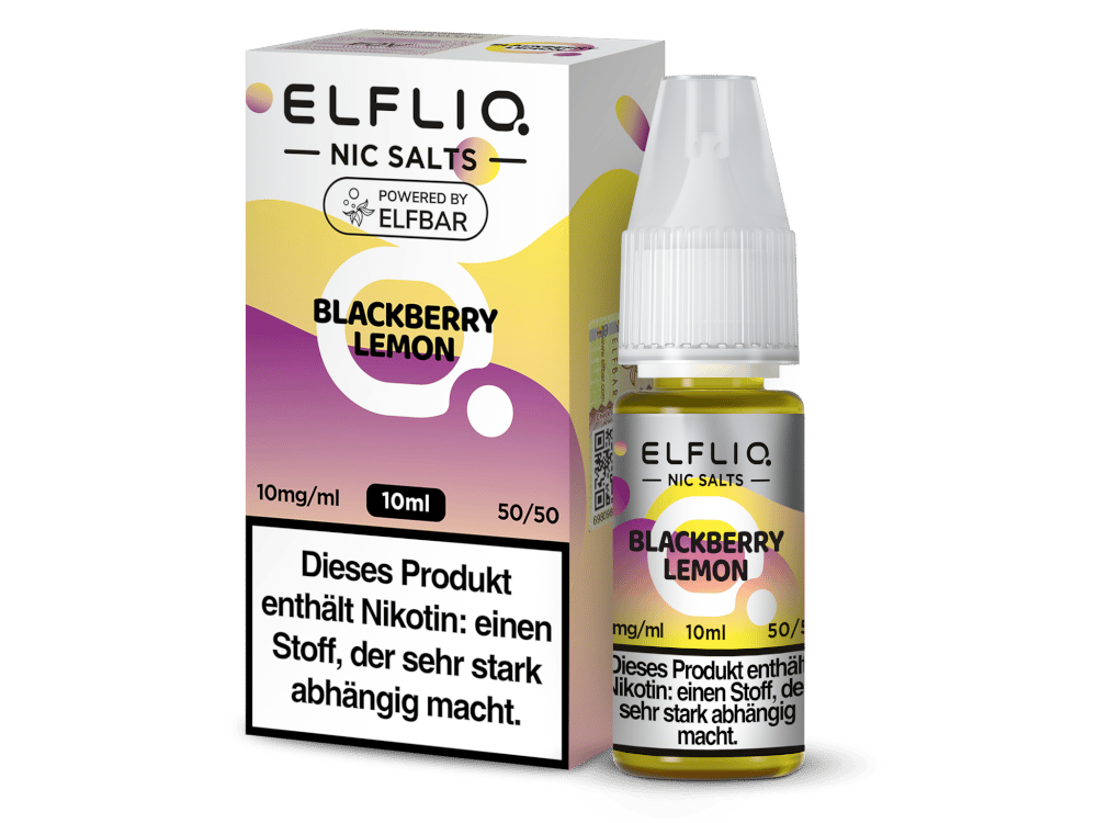 ELFLIQ - Blackberry Lemon - Nikotinsalz Liquid