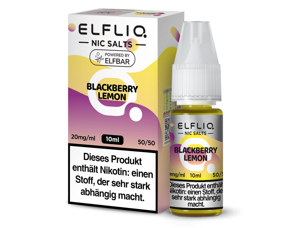 ELFLIQ - Blackberry Lemon - Nikotinsalz Liquid
