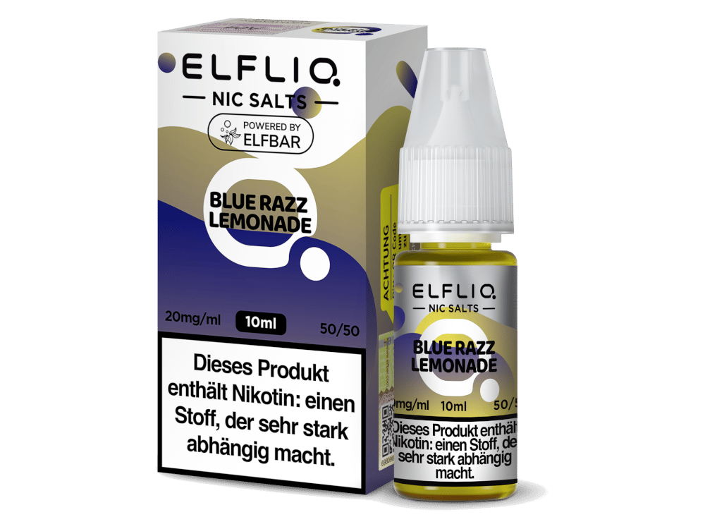 ELFLIQ - Blue Razz Lemonade - Nikotinsalz Liquid