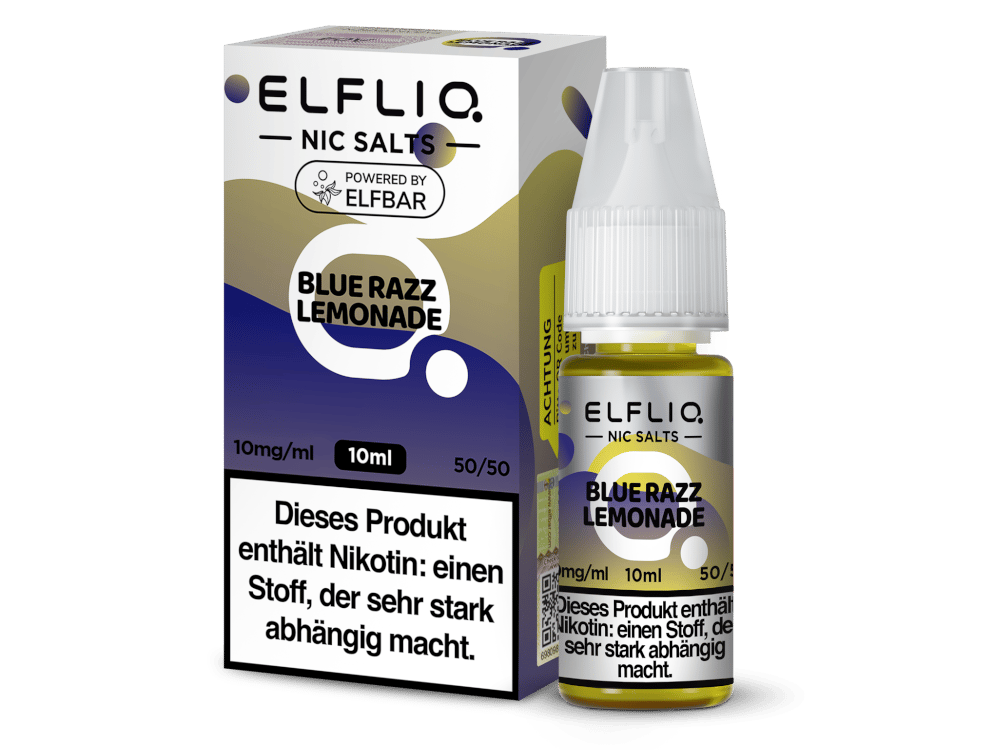 ELFLIQ - Blue Razz Lemonade - Nikotinsalz Liquid