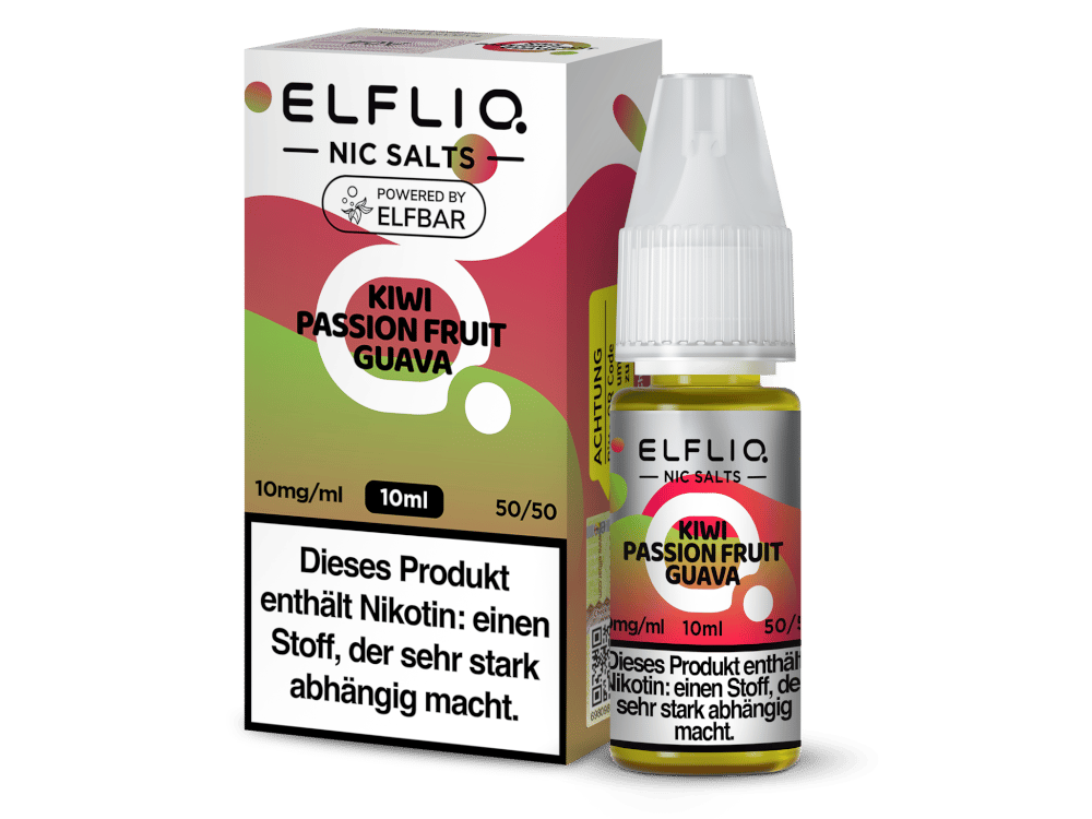 ELFLIQ - Kiwi Passion Fruit Guava - Nikotinsalz Liquid