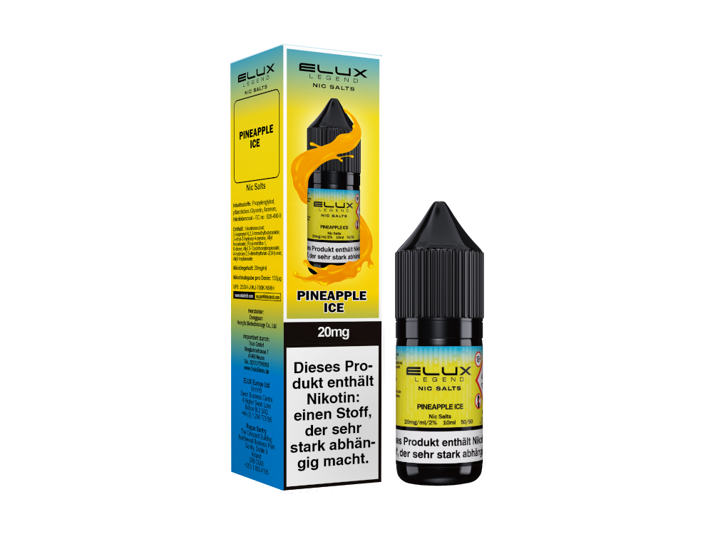 Elux - Nikotinsalz Liquid  - Pineapple Ice