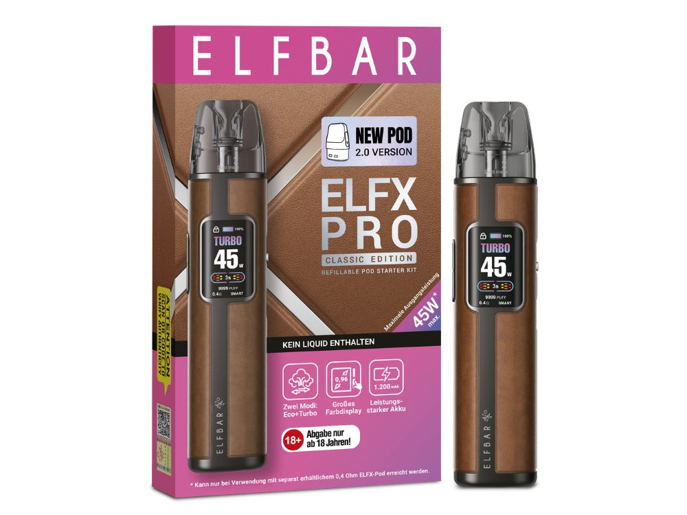 Elfbar - Elfx Pro Classic Edition E-Zigaretten Set