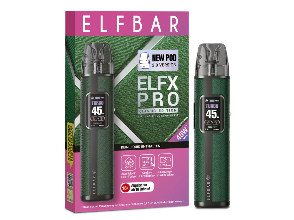 Elfbar - Elfx Pro Classic Edition E-Zigaretten Set