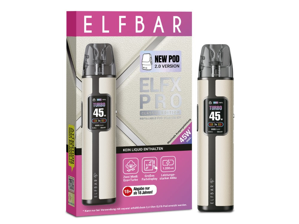 Elfbar - Elfx Pro Classic Edition E-Zigaretten Set
