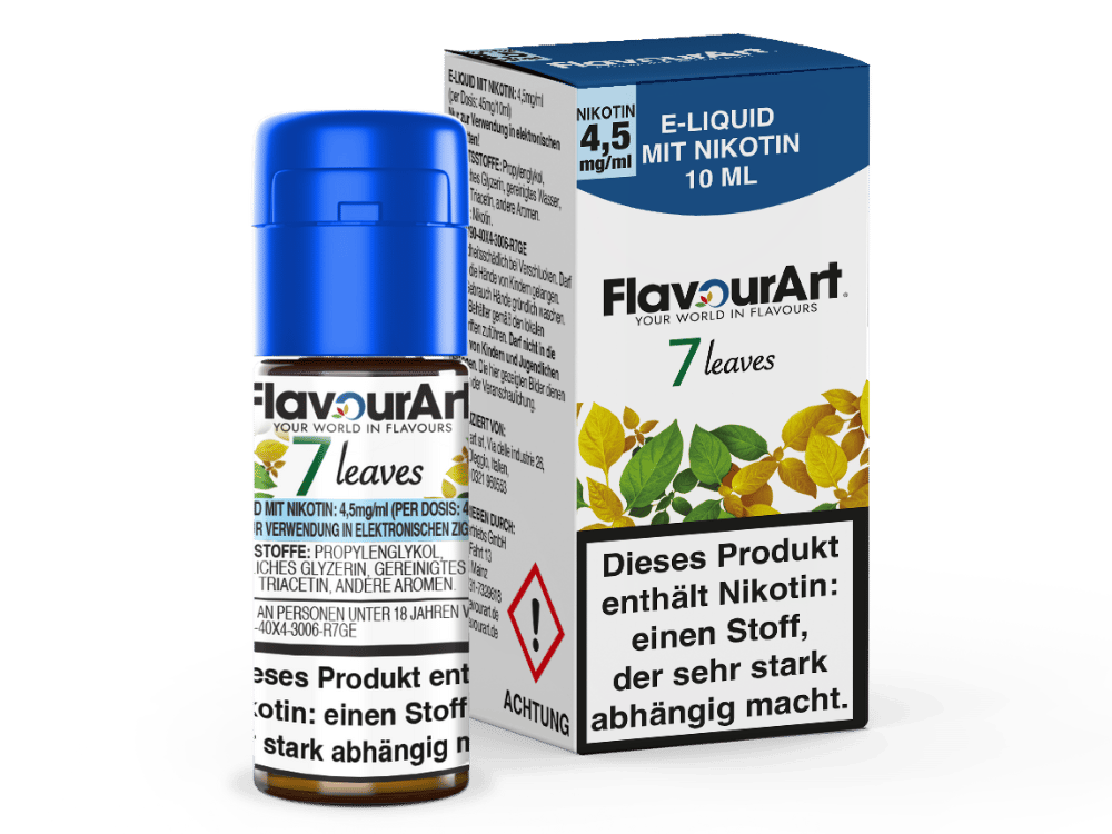 FlavourArt - E-Zigaretten Liquid - 7 Leaves
