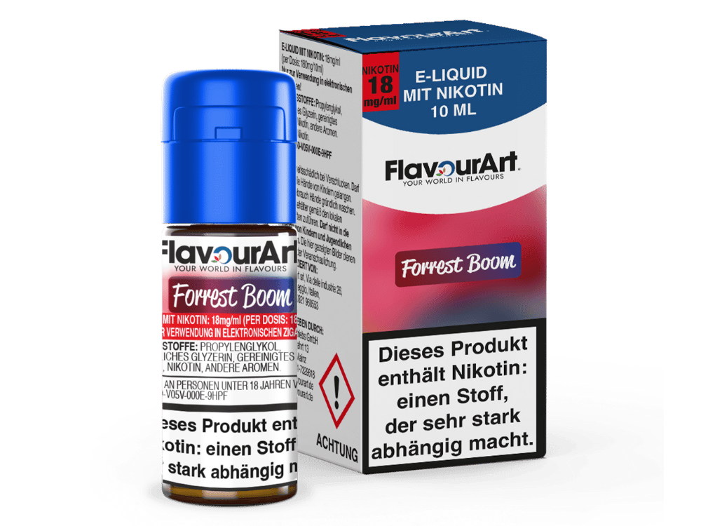 FlavourArt - E-Zigaretten Liquid - Forrest Boom