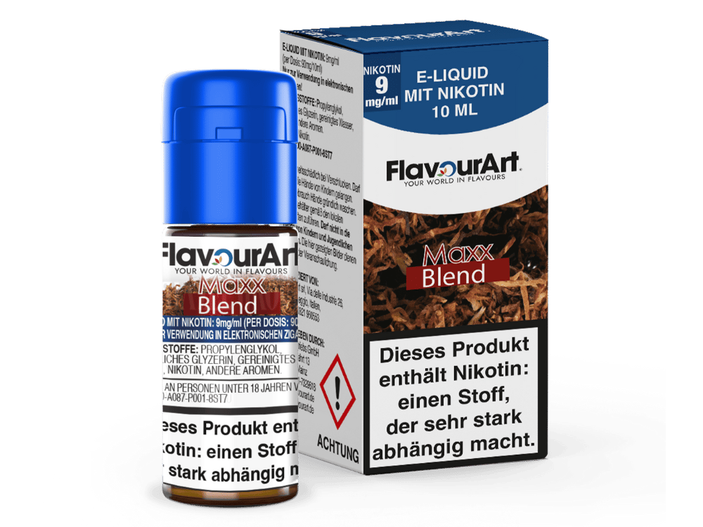 FlavourArt - E-Zigaretten Liquid - Maxx-Blend