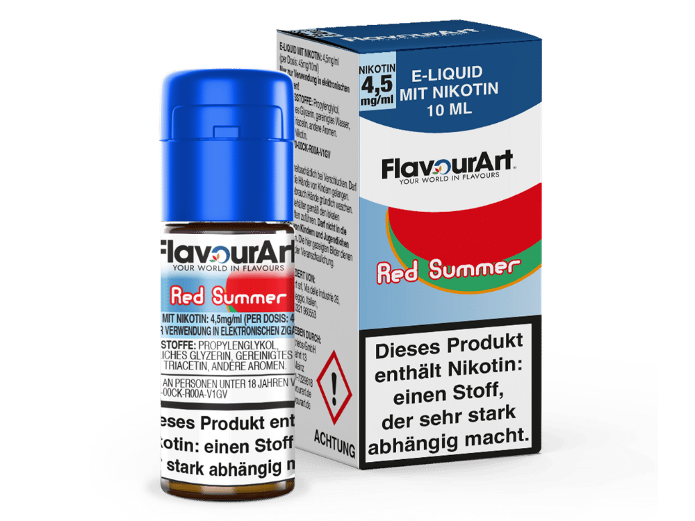 FlavourArt - E-Zigaretten Liquid - Red Summer