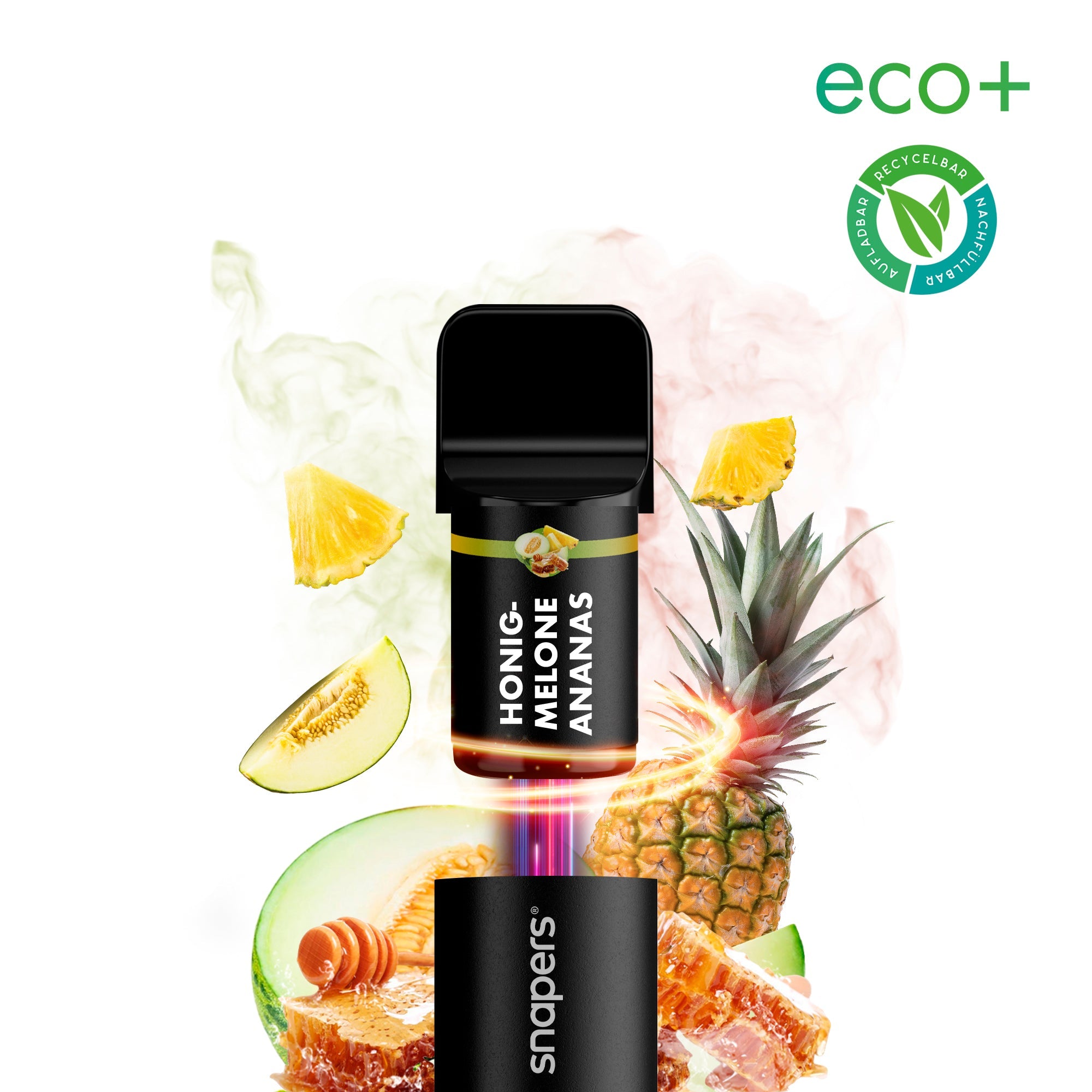 Snapers Eco+ 800 - Honigmelone Ananas