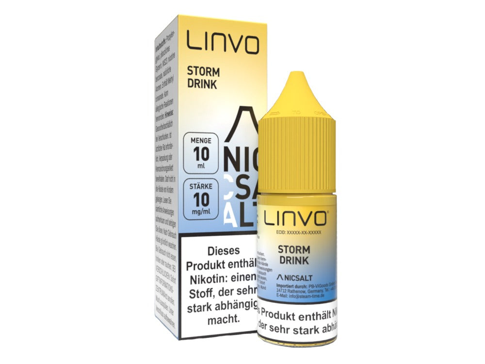 Linvo - Nikotinsalz Liquid - Storm Drink