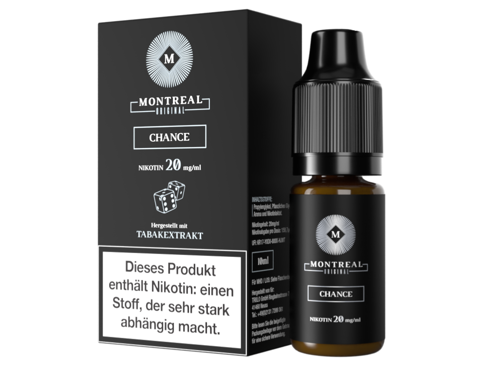 Montreal Original - Nikotinsalz Liquid - Chance