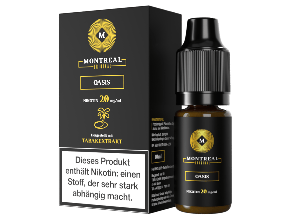 Montreal Original - Nikotinsalz Liquid - Oasis