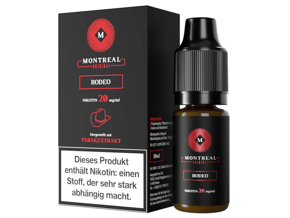 Montreal Original - Nikotinsalz Liquid - Rodeo
