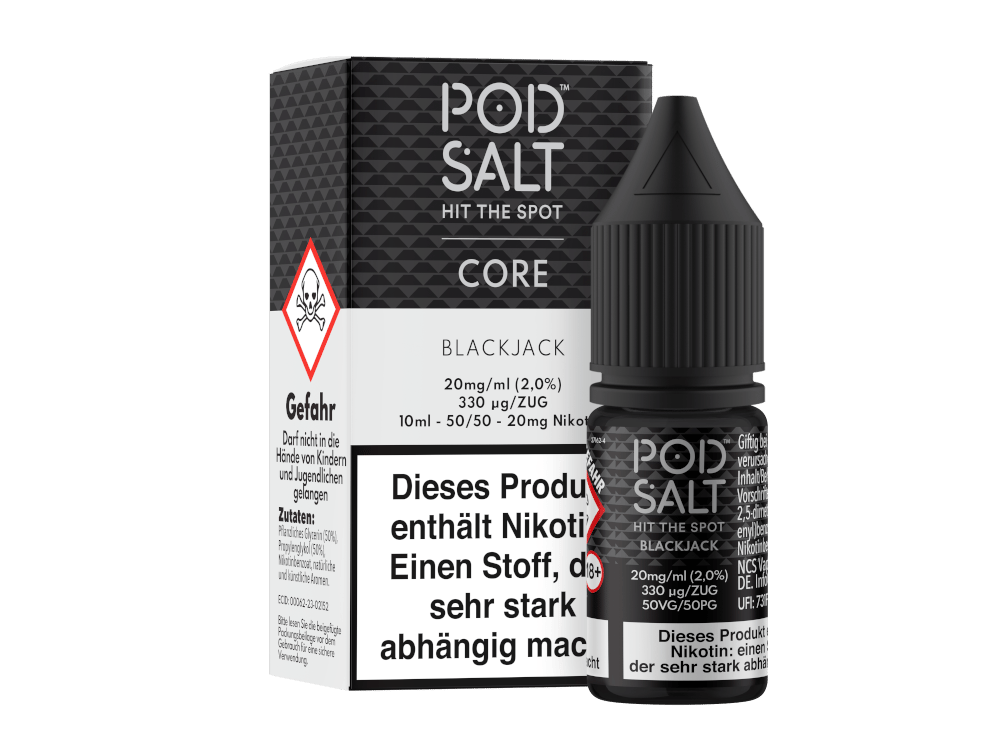 Pod Salt Core - Nikotinsalz Liquid - Blackjack