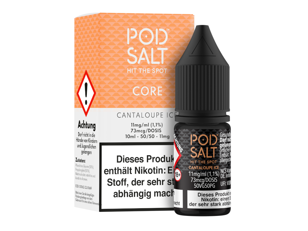 Pod Salt Core - Nikotinsalz Liquid - Cantaloupe Ice