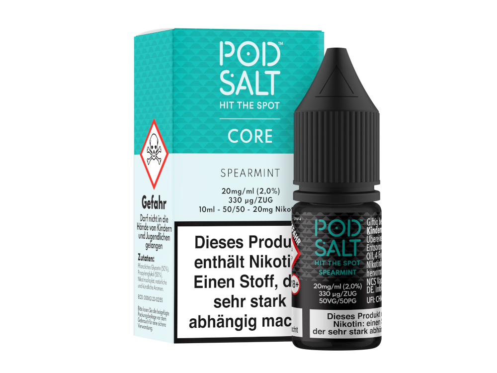 Pod Salt Core - Nikotinsalz Liquid - Spearmint