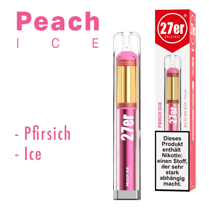 Venookah 27er Vape - Peach Ice