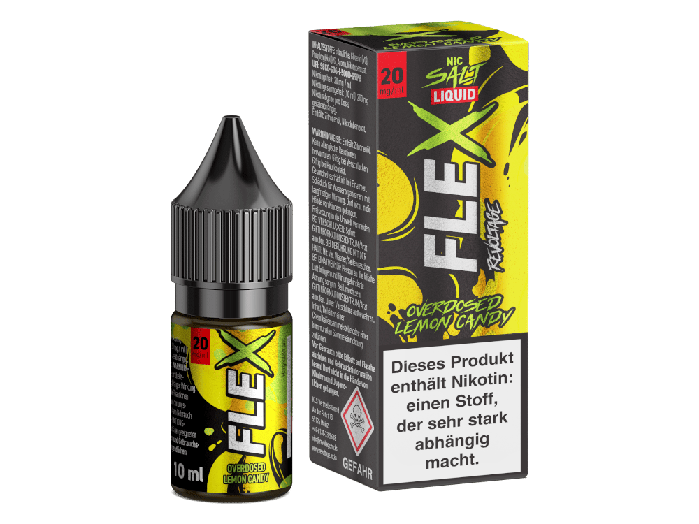 Revoltage - FLEX Nikotinsalz Liquid - Lemon Candy