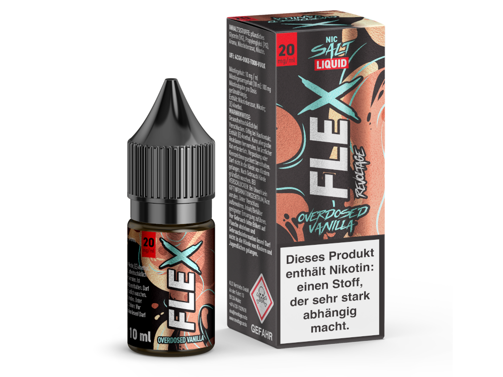 Revoltage - FLEX Nikotinsalz Liquid - Vanilla