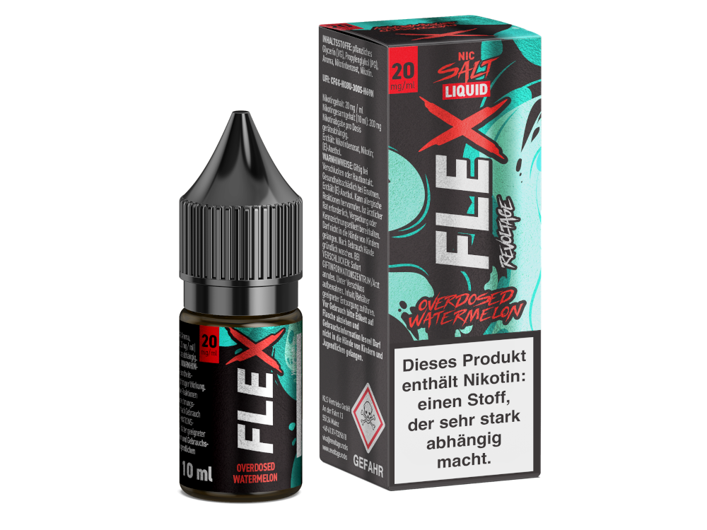 Revoltage - FLEX Nikotinsalz Liquid - Watermelon
