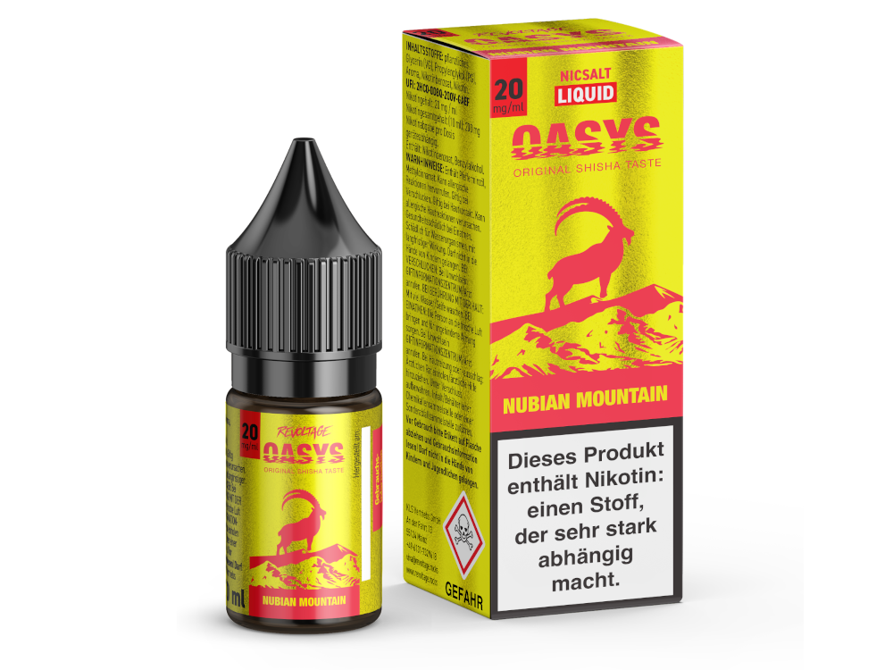 Revoltage - OASYS - Hybrid Nikotinsalz Liquid - Nubian Mountain