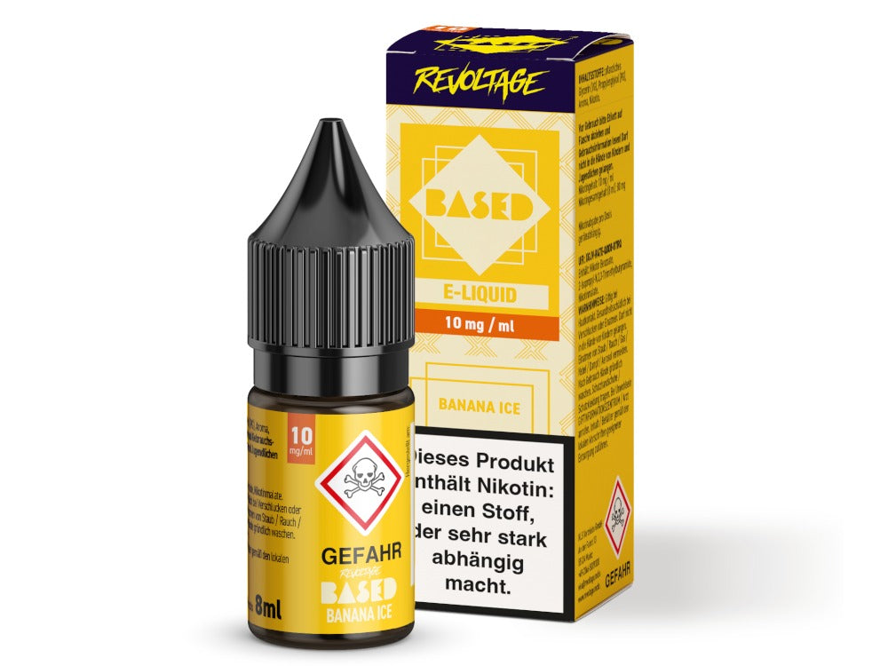 Revoltage - BASED - Hybrid Nikotinsalz Liquid - Banana Ice