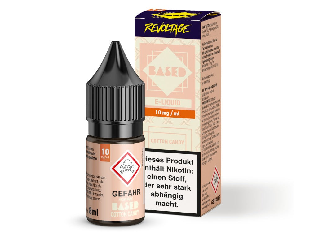 Revoltage - BASED - Hybrid Nikotinsalz Liquid - Cotton Candy