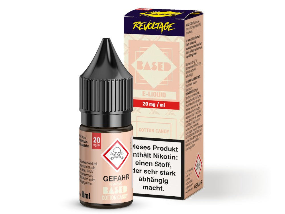 Revoltage - BASED - Hybrid Nikotinsalz Liquid - Cotton Candy