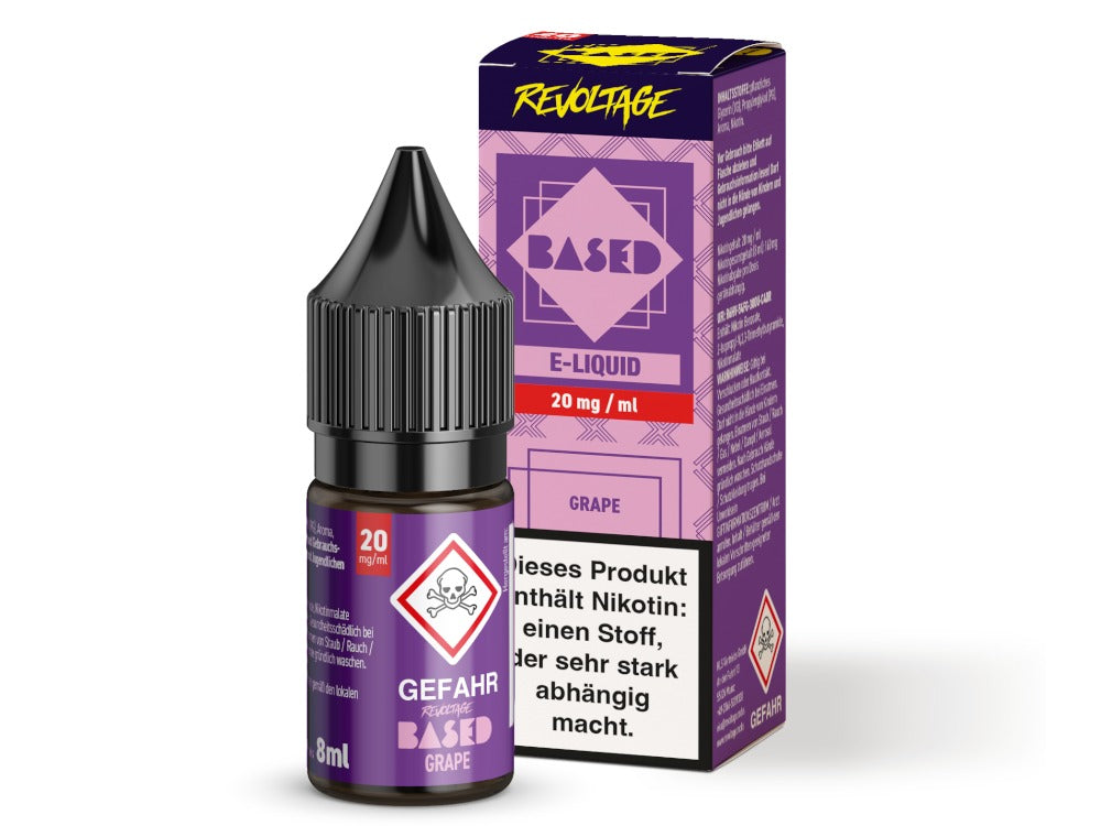 Revoltage - BASED - Hybrid Nikotinsalz Liquid - Grape