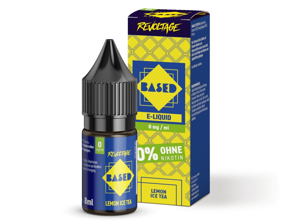 Revoltage - BASED - Hybrid Nikotinsalz Liquid - Lemon Ice Tea