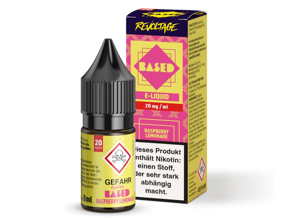 Revoltage - BASED - Hybrid Nikotinsalz Liquid - Raspberry Lemonade