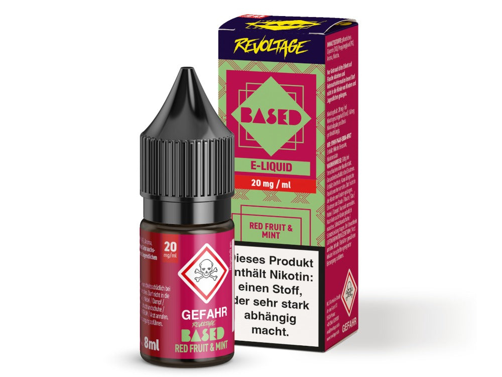 Revoltage - BASED - Hybrid Nikotinsalz Liquid - Red Fruit Mint
