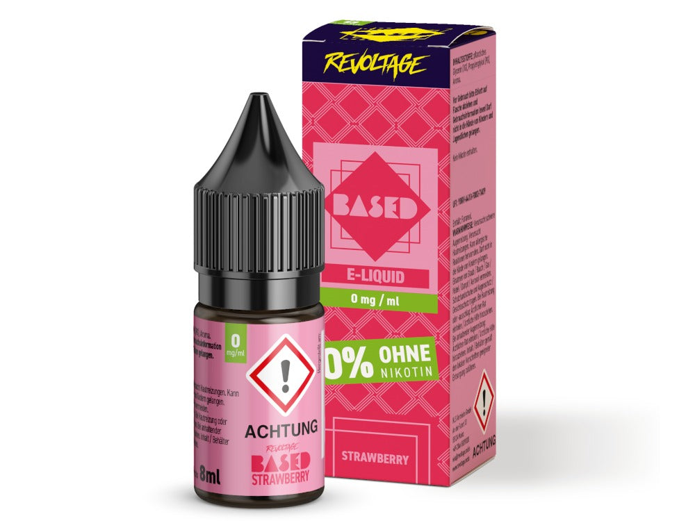 Revoltage - BASED - Hybrid Nikotinsalz Liquid - Strawberry
