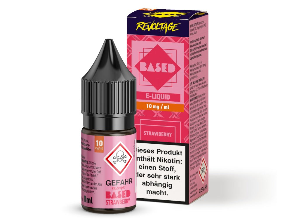 Revoltage - BASED - Hybrid Nikotinsalz Liquid - Strawberry