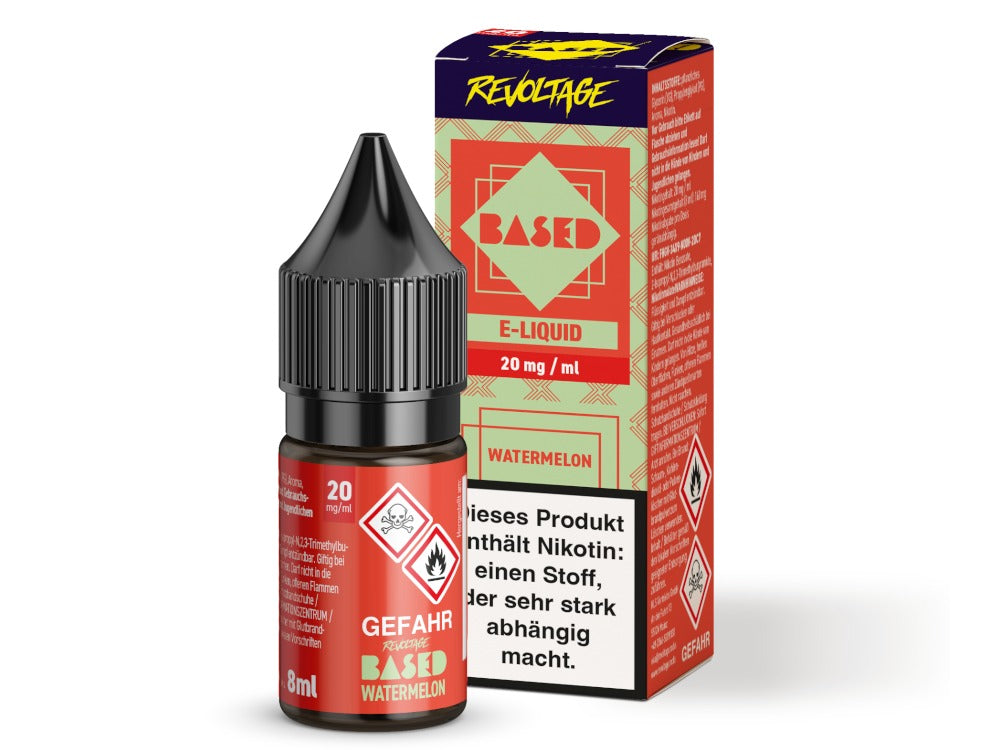 Revoltage - BASED - Hybrid Nikotinsalz Liquid - Watermelon