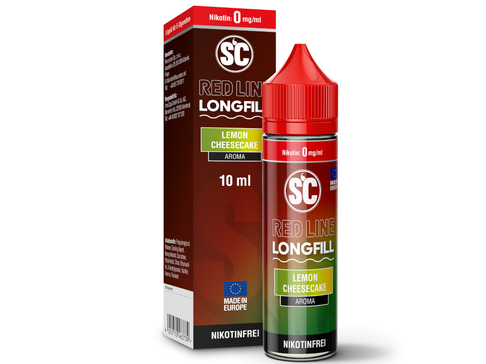 SC - Red Line Longfills 10 ml - Lemon Cheesecake