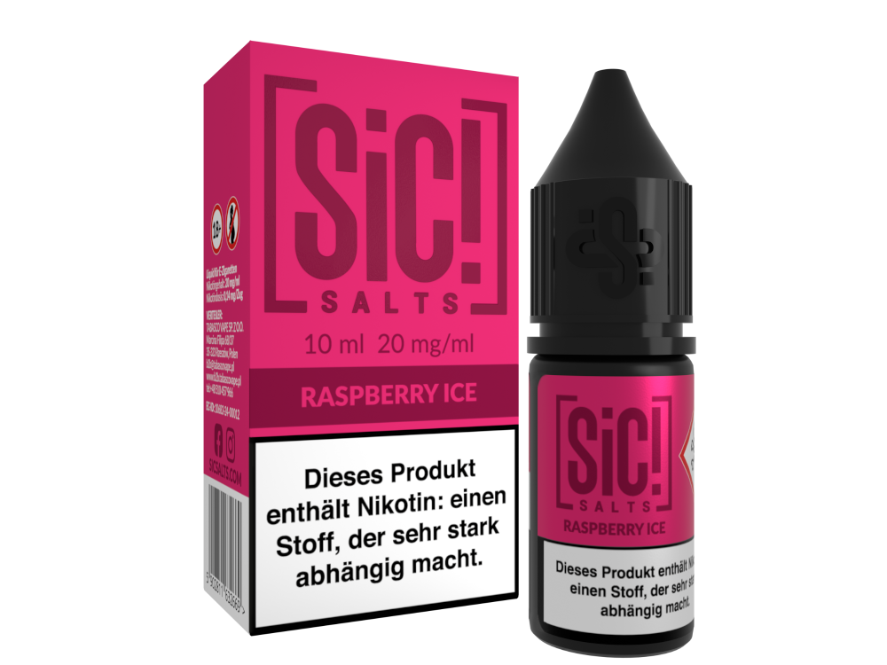 SiC! Salts - Nikotinsalz Liquid - Raspberry Ice