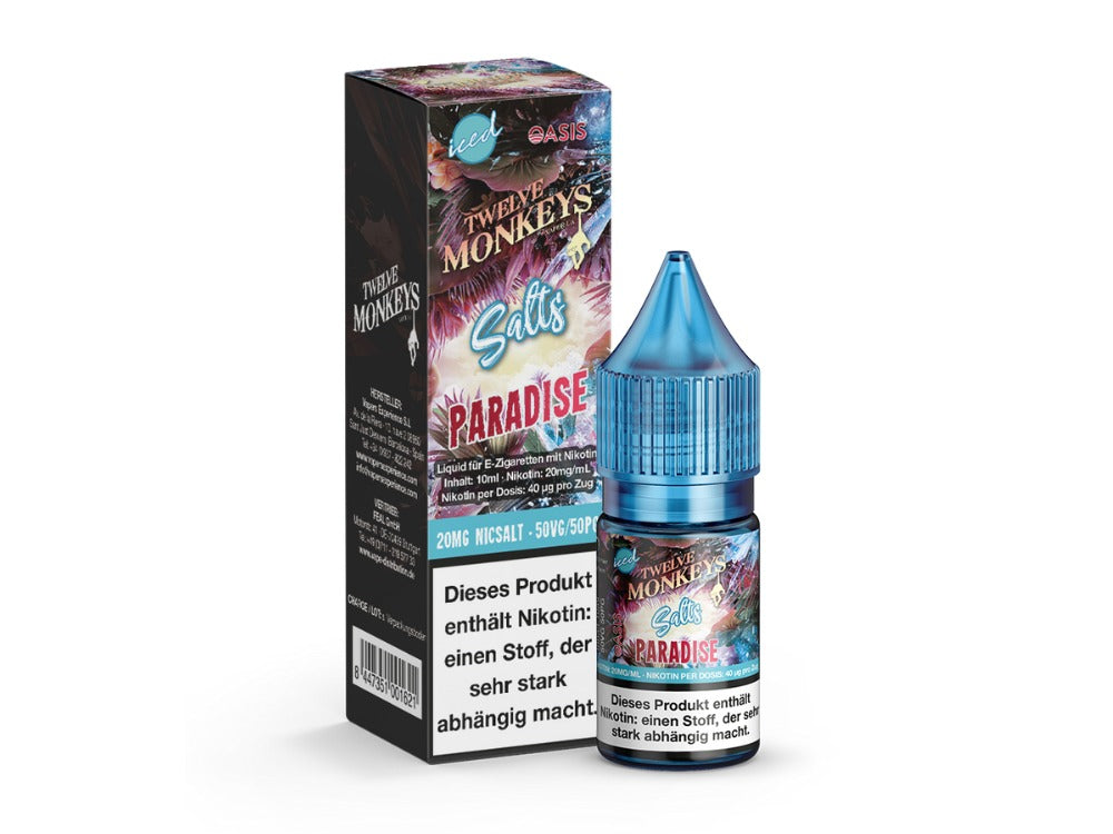 Twelve Monkeys - Iced - Nikotinsalz Liquid - Paradise