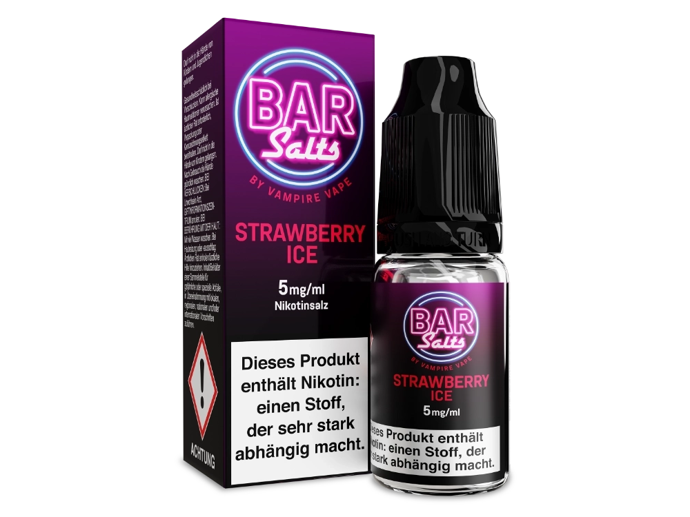 Vampire Vape - Bar Salts - Nikotinsalz Liquid - Strawberry Ice